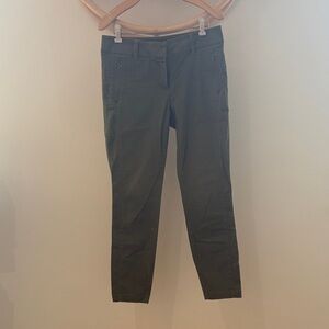 LOFT Khaki Green Trousers